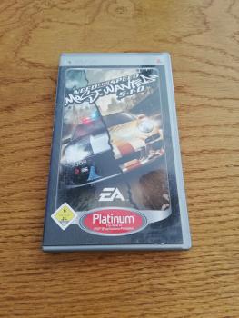 Need for Speed Most Wanted 5-1-0 PSP komplett mit Anleitung ULES 00196 Platinum USK ab 6 Jahren
